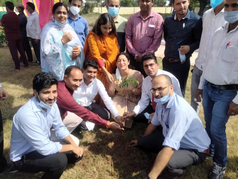 Visit  of Shri Giriraj Singh Ji in GDC BILLAWAR