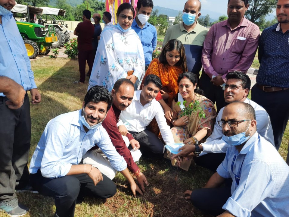 Visit  of Shri Giriraj Singh Ji in GDC BILLAWAR