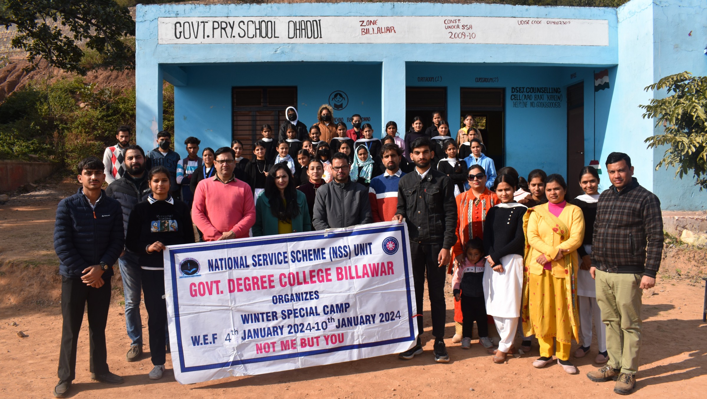 NSS organizes Special Winter Camp